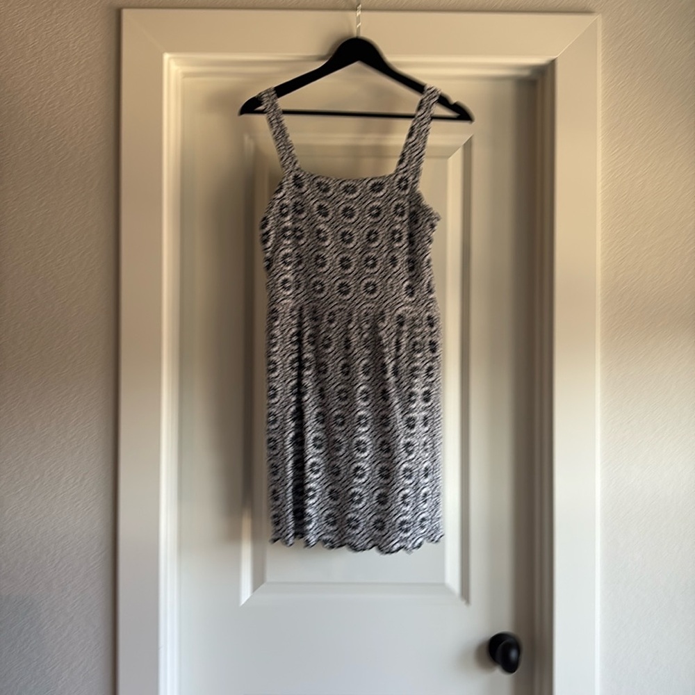 Market & Spruce Cotton Embroidered Eyelet Dress